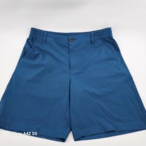 Southern Proper Teal Blue Performance Golf Shorts Men's Size 30 Elastic Waist